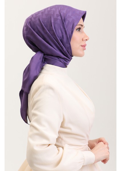 Jakarlı Eşarp 90186-18 Mor fiyatları