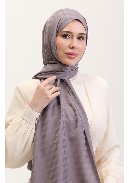 Koza Jakar Şal 90187-06 Koyu Gri