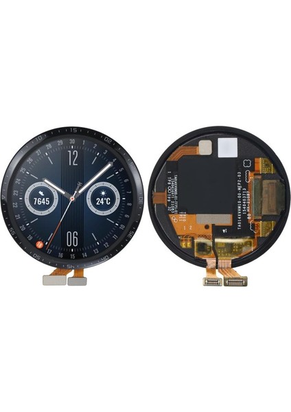Huawei Watch Gt 3 46MM JPT-B19 Için Çift Kablo Sürümü LCD Ekran ve Sayısallaştırıcı Tam Montaj