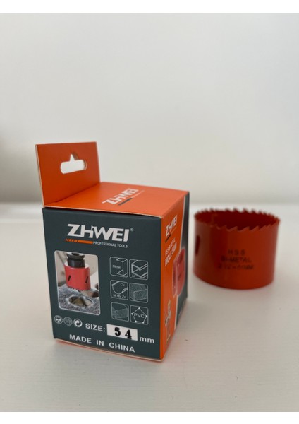 ZHIWEI Bi Metal Panç 54 mm