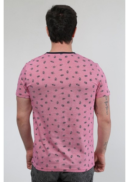 Rose - Pembe Desenli T-Shirt modelleri