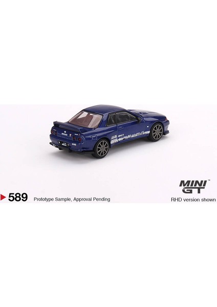 1/64 Nissan Skyline Gt-R Top Secret VR32 Metallic Blue