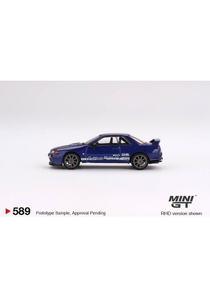 1/64 Nissan Skyline Gt-R Top Secret VR32 Metallic Blue