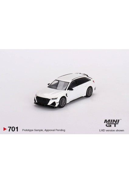 1/64 Audi Abt Rs6-R Glacier White Metallic