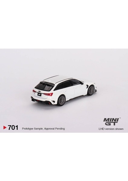 1/64 Audi Abt Rs6-R Glacier White Metallic