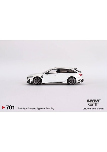 1/64 Audi Abt Rs6-R Glacier White Metallic