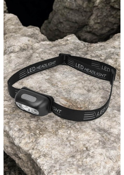 Kamp Lambası Led Işık Kafa Lambası Balıkçı Lambası Ayarlanabilir