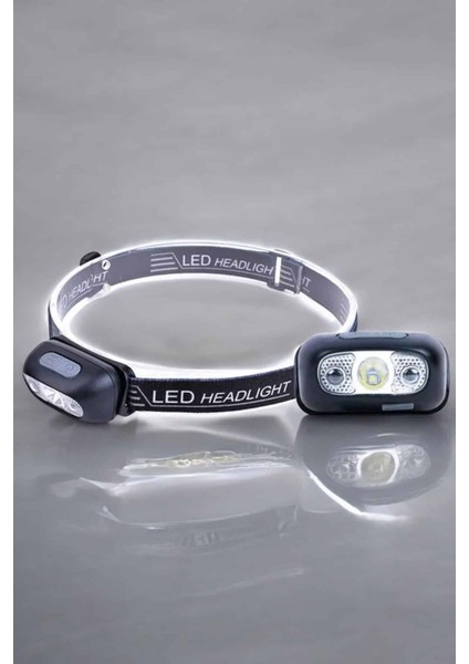Kamp Lambası Led Işık Kafa Lambası Balıkçı Lambası Ayarlanabilir