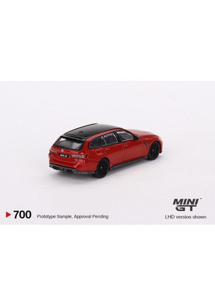 Mını Gt: 1/64 Bmw M3 Competition Touring Toronto Red Metallic modelleri