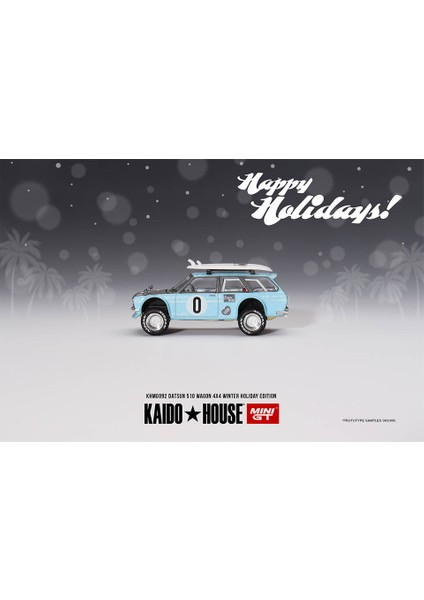 1/64 Datsun Kaıdo 510 Wagon 4x4 Winter Holiday Edition fırsatları