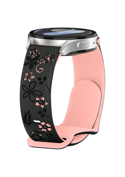 Huawei Watch Gt2 Gt3 42MM Ile Uyumlu Floraflex Çiçek Desenli Silikon Kordon fiyatları