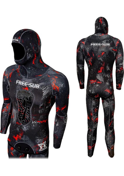 Free- Sub 5mm Troya YAMAMOTO39 Avcı Dalış Elbisesi fiyatları