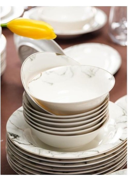 Sky Marble 12 Kişilik 58 Parça Yemek Takımı PA2073 modelleri