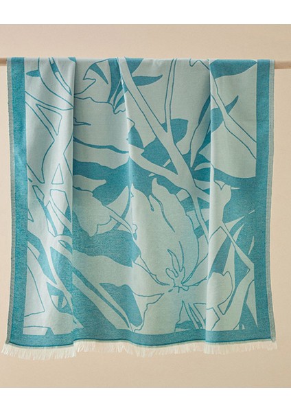 Alicia Pamuk Koltuk Şalı Yeşil