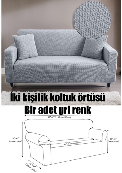 Koltuk Örtüsü Koltuk Kılıfı Iki Kişilik