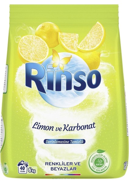 Limon Ve Karbonat 6 kg Toz Deterjan