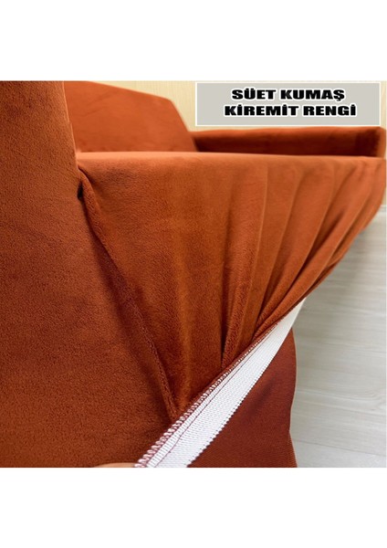 Süet Detaylı Angora Kumaş Tekli Koltuk & Berjer Koltuk Kılıfı fiyatları