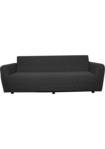 Düz Jakarlı 3 Kişilik Gri Kanepe Örtüsü | Lastikli Koltuk Örtüsü |çekyat Örtüsü| Koltuk Kılıfı fırsatları