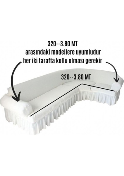 Bürümcük Eteksiz Köşe Koltuk Örtüsü Standart Lastikli Boydan Burumcuk L Köşe Koltuk Örtüsü Bordo fırsatları