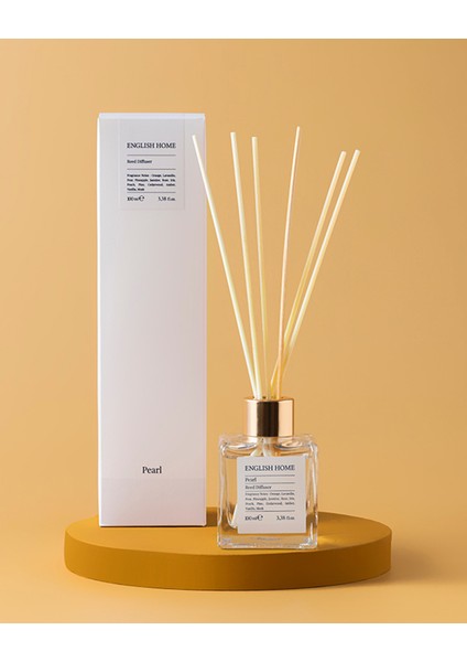 Pearl Çubuklu Oda Kokusu 100 ml Beyaz