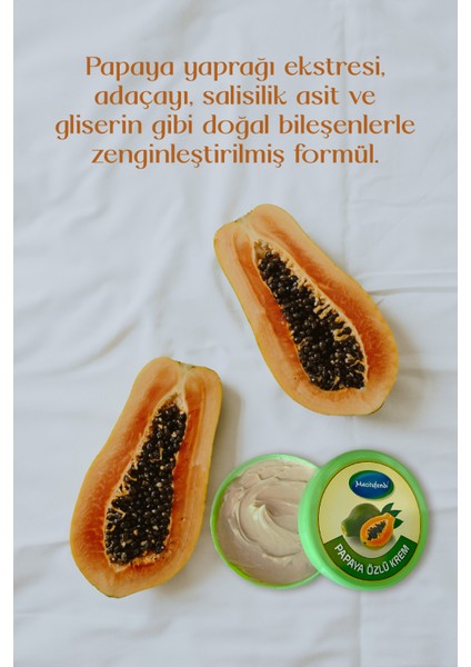 Papaya Özlü Tüy Azaltıcı Krem (150 ml)
