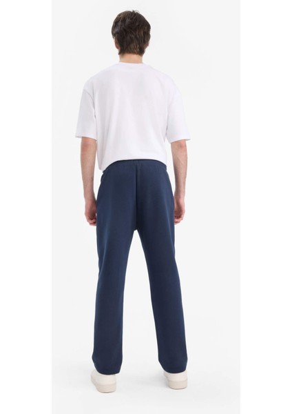 Regular Fit Fleto Cepli Düz Paça Kalın Eşofman Altı D7601AX25SP fırsatları