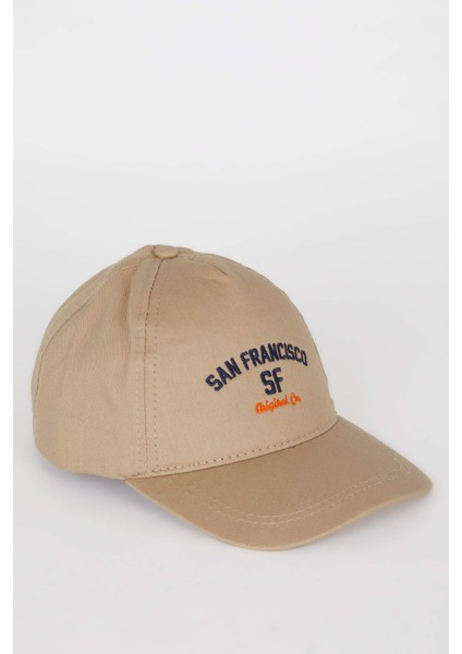 Erkek Çocuk Nakışlı Pamuklu Cap Şapka B7904A825SM fiyatları