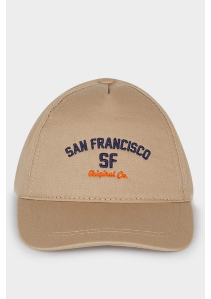 Erkek Çocuk Nakışlı Pamuklu Cap Şapka B7904A825SM indirimleri