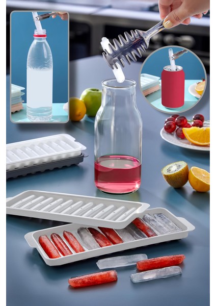 Çubuk Model Buz Kalıbı Beyaz