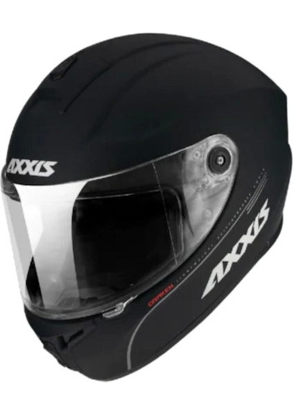 Kask Draken Matt Black Motosiklet Kaskı
