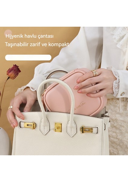 Mini Taşınabilir Temizlik Peçeteleri Saklama Çantası Saklama Çantası (Yurt Dışından)