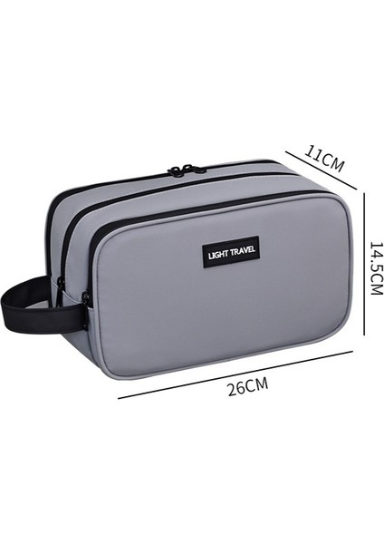 Üç Katmanlı Büyük Kapasiteli Erkek Makyaj Çantası Seyahat Taşınabilir Kozmetik Saklama Çantası (Yurt Dışından) fiyatları
