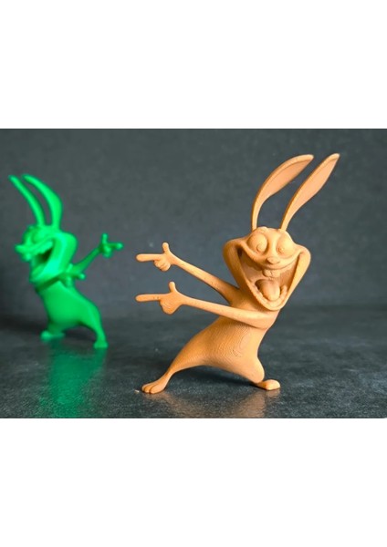 FORMISTA3D Çılgın Tavşan Figürü
