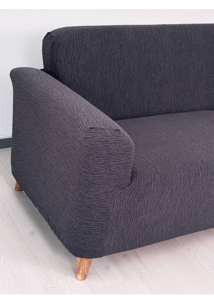 Jakar Kumaş Lastikli Kayma Yapmayan 3 Kişilik 1 Adet Büyük Kanepe Örtüsü