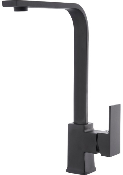 Kare Siyah Mutfak Evye Bataryası