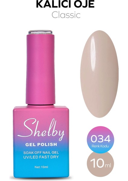 10 ml A034 Kalıcı Oje