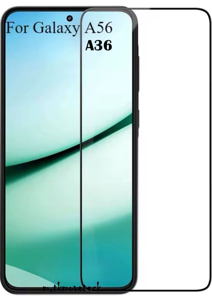 Samsung Galaxy A36 / A56 Uyumlu Tam Kapatan Şeffaf Esnek Seramik Kırılmaz Nano Cam Ekran Koruyucu