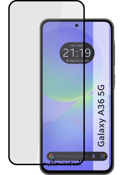 Samsung Galaxy A36 / A56 Uyumlu Tam Kapatan Şeffaf Esnek Seramik Kırılmaz Nano Cam Ekran Koruyucu