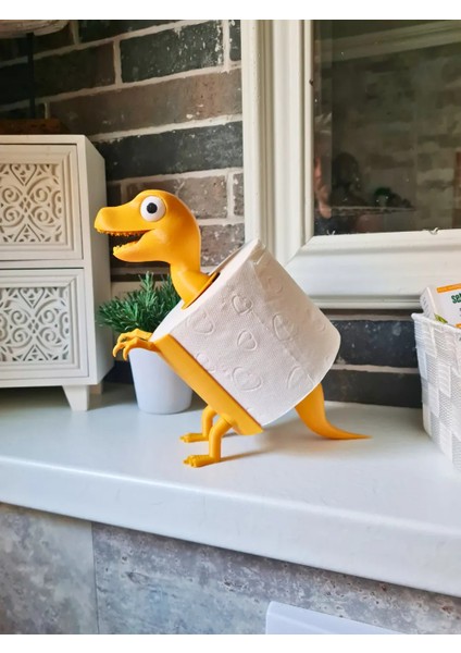 FORMISTA3D Dino Tuvalet Kağıtlığı