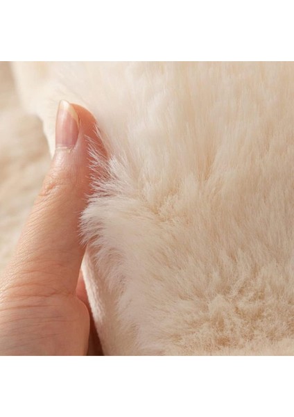 Kalın Tavşan Peluş Baklava Desen Üç Kişilik Kanepe ( 1ADET ) Ölçüm 80*190CM Oturmak Için Sadece modelleri