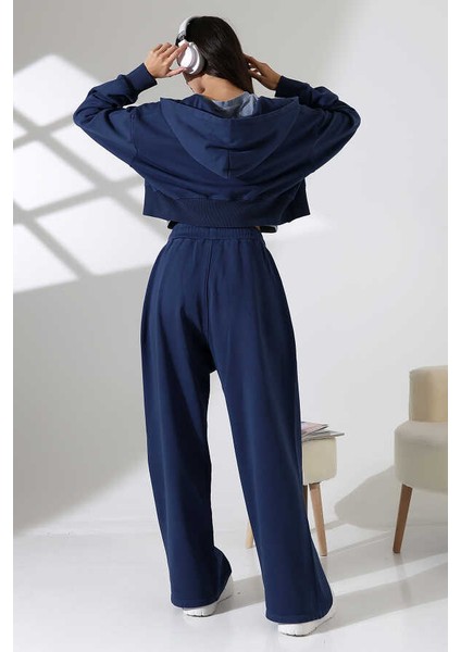 Kadın Soft Indigo Eşofman Altı Msc 310ALT