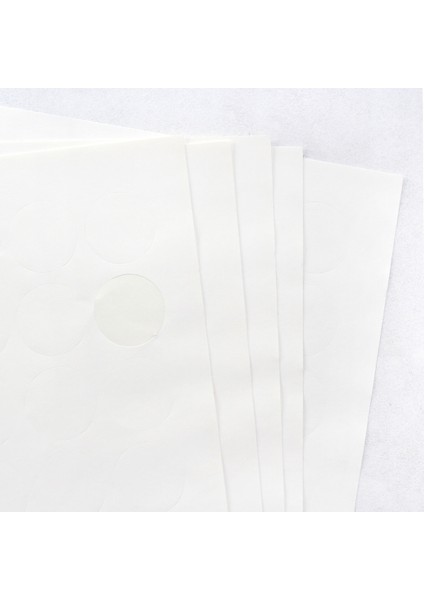 Sticker, Yuvarlak, 3.2 cm Beyaz fiyatları