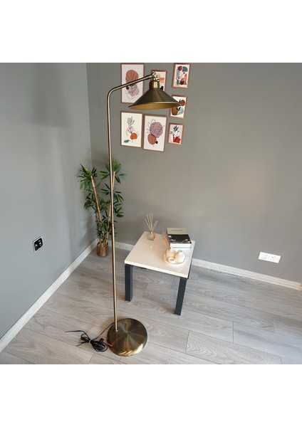 Eskitme Lambader Hareketli Başlık Modern Dekoratif Metal Salon Oturma Odası Çalışma Odası Lambası