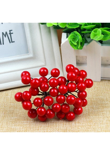 Mini Telli Berry, Kırmızı 100 Adet