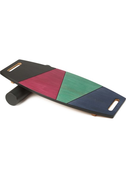 Renkli Denge Tahtası Balance Roller Board Sörf Eğitim Tahtası Kaykay Eğitim Tahtası fırsatları