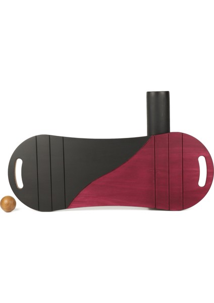 Siyah/kırmızı Denge Tahtası Balance Roller Board Çift Fonksiyonlu Sörf Eğitim Tahtası Kaykay Eğitim Tahtası modelleri