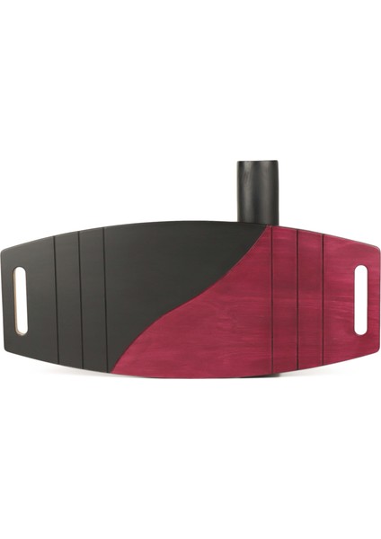Siyah/kırmızı Denge Tahtası Balance Roller Board Sörf Eğitim Tahtası Kaykay Eğitim Tahtası fırsatları