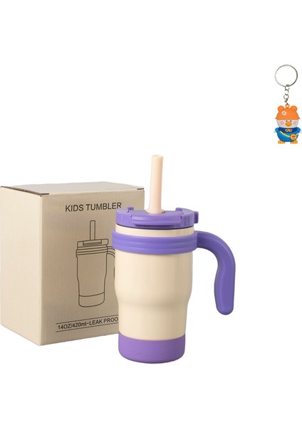 Yeni Kolu Araba Bardağı 20OZ304 Paslanmaz Çelik Termos Bardağı Saman Çift Içecek Bardağı Yalıtımlı Su Isıtıcısı (Yurt Dışından)