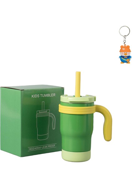 Yeni Kolu Araba Bardağı 20OZ304 Paslanmaz Çelik Termos Bardağı Saman Çift Içecek Bardağı Yalıtımlı Su Isıtıcısı (Yurt Dışından)