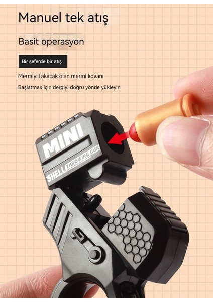 Mini Parmak Dekompresyon Yüzük Oyuncak Tabanca (Yurt Dışından) modelleri